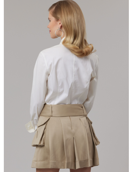 Patron McCall's 8584.U5 (44-52) - Jupe plissée deux longueurs avec ceinture