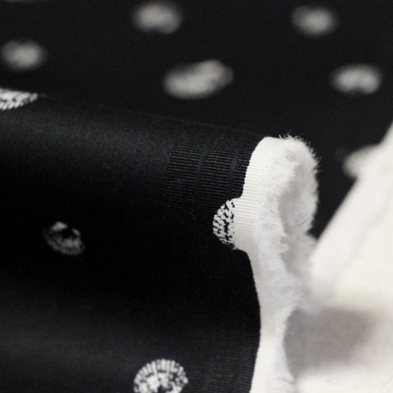 Satin coton & élasthanne -...