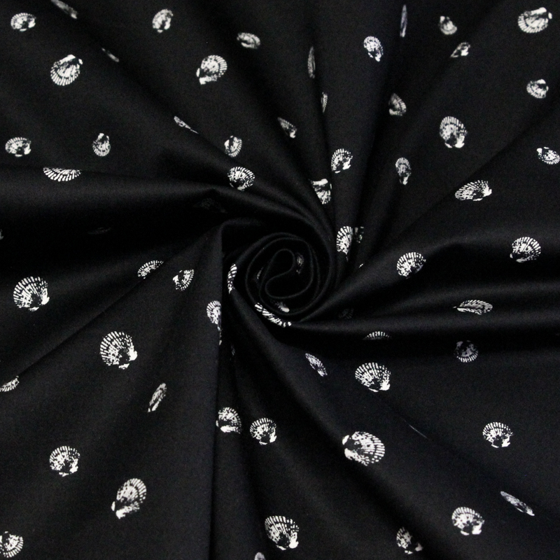 Satin coton & élasthanne -...