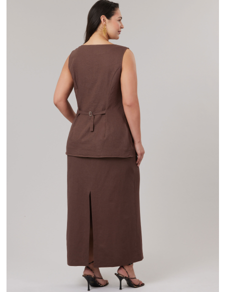 Patron McCall's 8585.W3 (58-66) - Ensemble top et pantalon