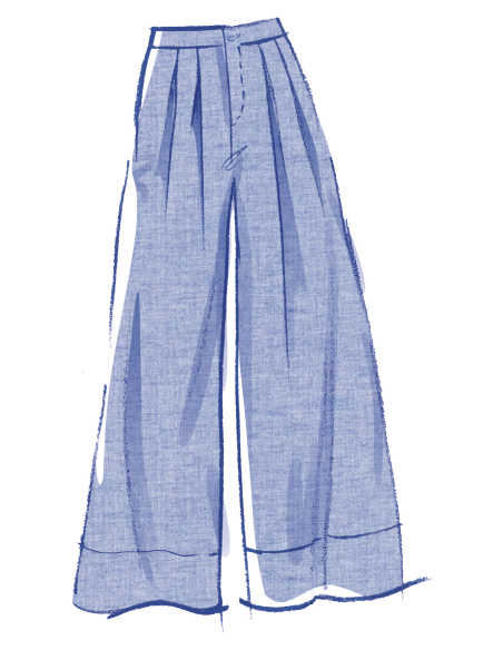 Patron McCall's 8588.A (34-52) - Pantalon unisexe à coupe fluide deux longueurs