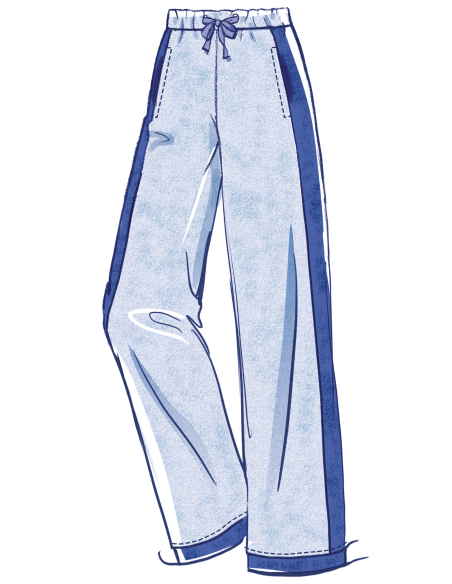 Patron McCall's 8590.A (36-54) - Top homme, short et pantalon