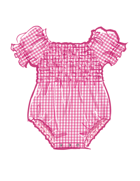 Patron McCall's 8591.A (1-18) - Barboteuse bébé et robes