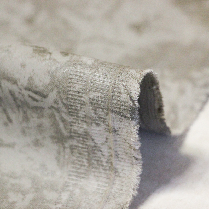 Gabardine coton & élasthanne - Motif...