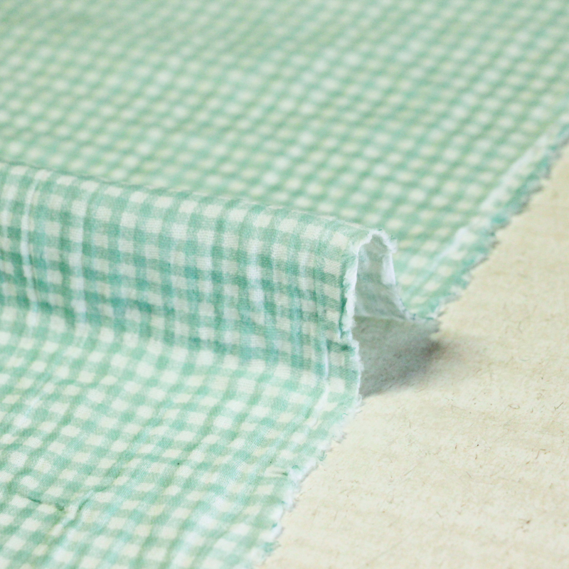 Double gaze 100% coton - Zéphyr vert