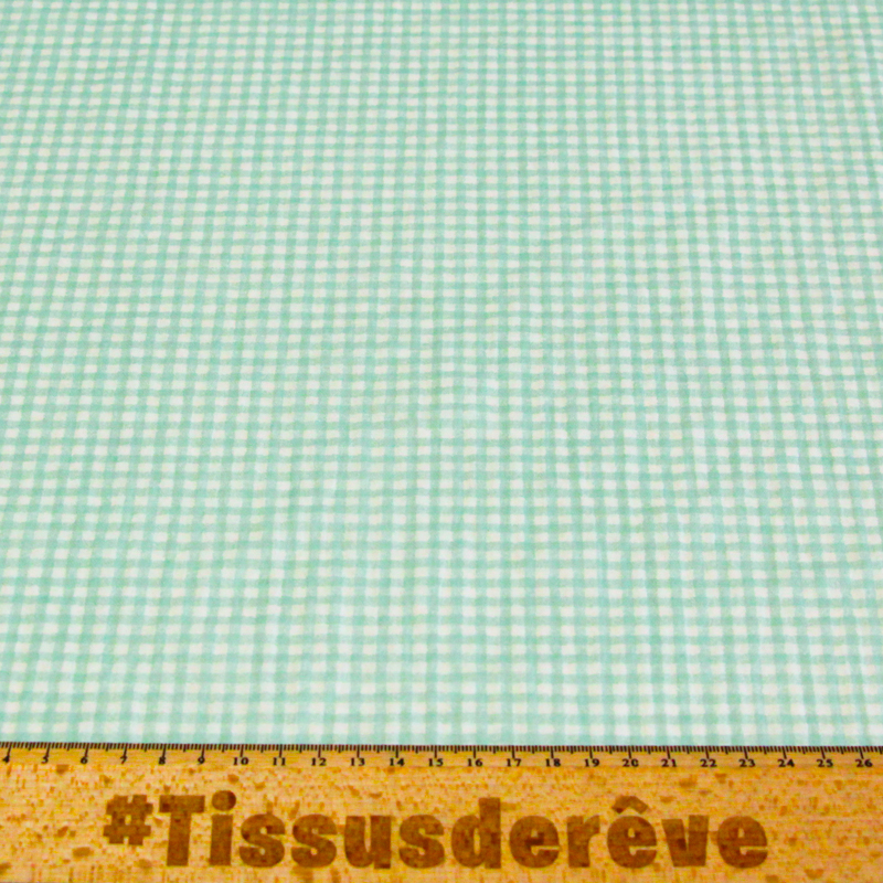 Double gaze 100% coton - Zéphyr vert