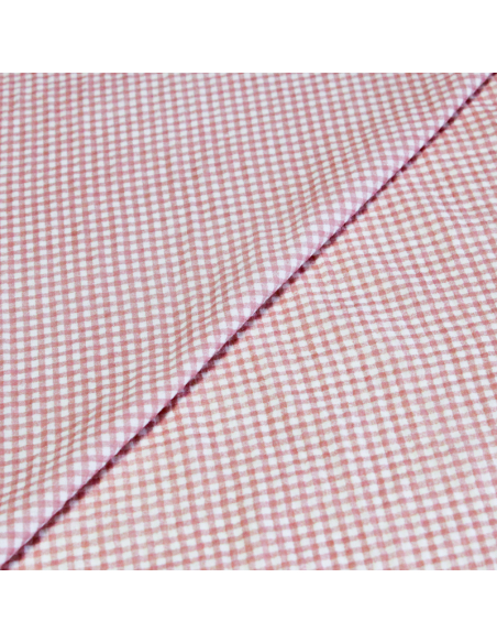 Double gaze 100% coton - Zéphyr rose