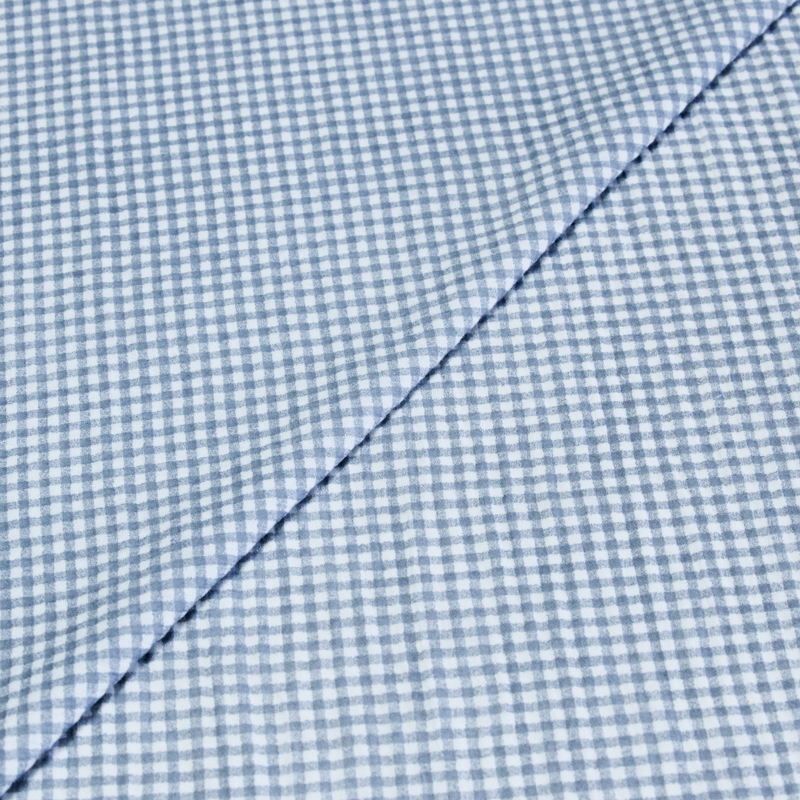 Double gaze 100% coton - Zéphyr bleu