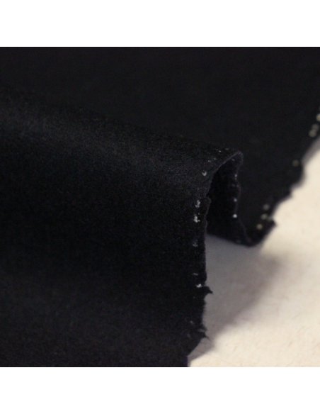 Drap de laine double épaisseur – Marine