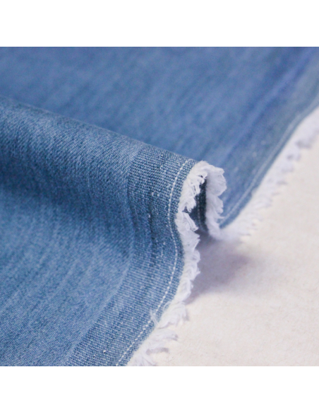 Jean's coton & élasthanne délavé - Edom