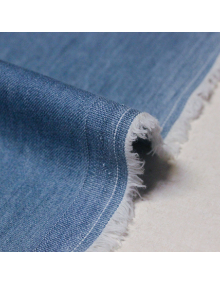 Jean's coton & élasthanne délavé - Olney