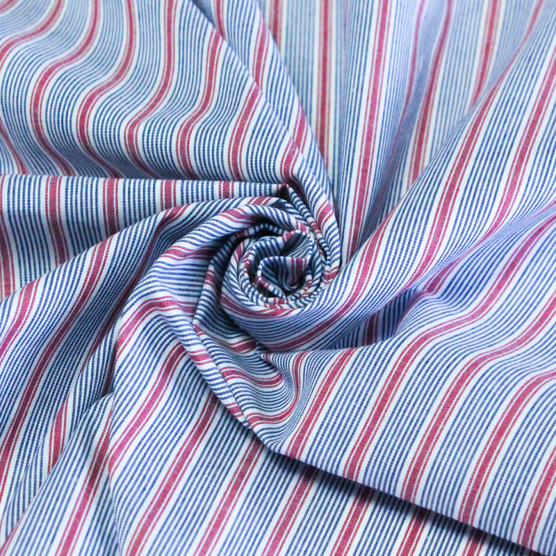 Popeline 100% coton - Rayure...