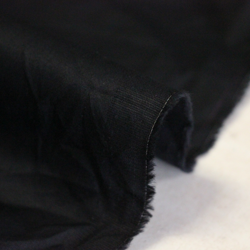 Gabardine coton & élasthanne - Noir