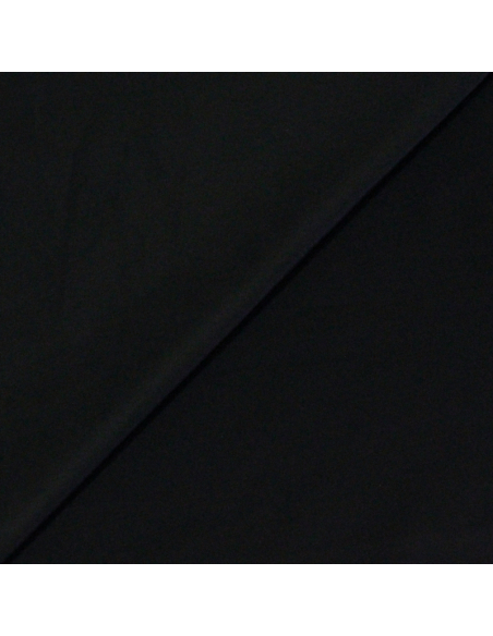 Gabardine coton & élasthanne - Noir