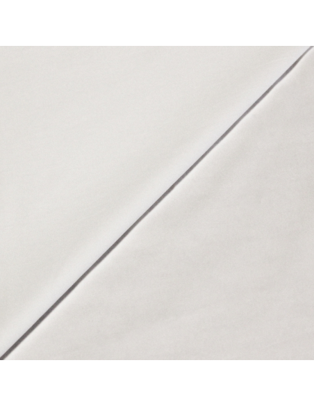 Gabardine coton & élasthanne - Blanc
