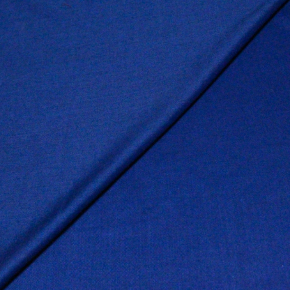 Twill laine & soie - Bleu roi