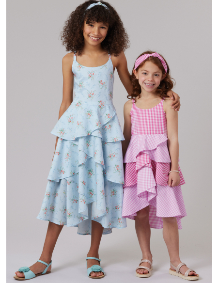 Patron McCall's 8592.HH (3-6) - Robe enfant et serre‑tête