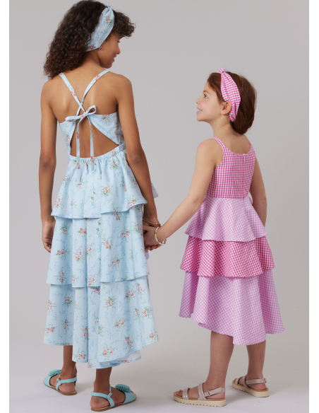 Patron McCall's 8592.HH (3-6) - Robe enfant et serre‑tête