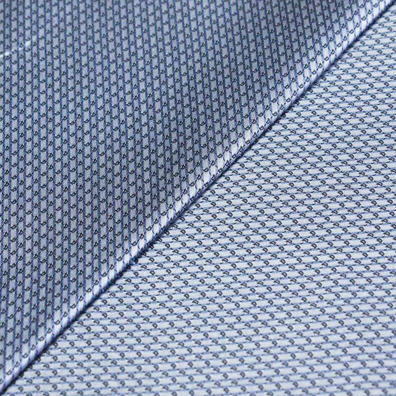 Jacquard 100% soie - Cachemire blanc...