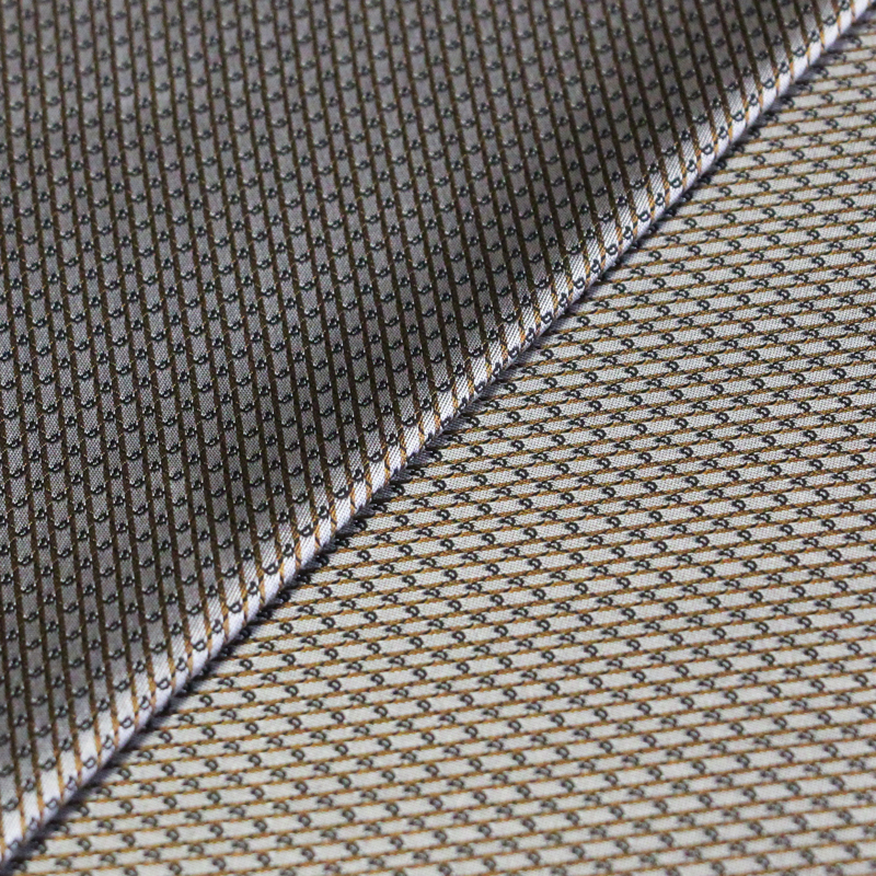 Jacquard 100% soie - Cachemire blanc...