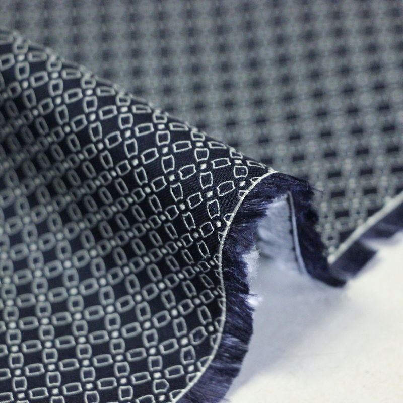 Jacquard 100% soie - Chaîne...