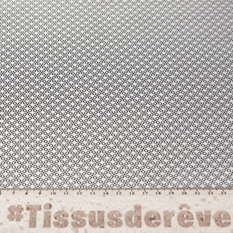 Jacquard 100% soie - Chaîne...