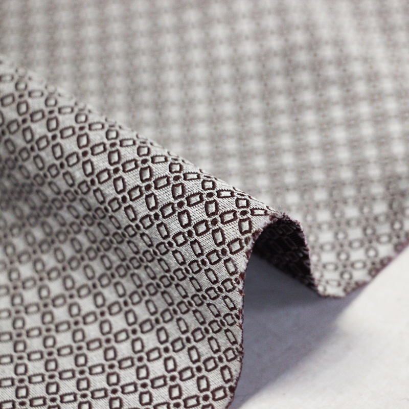 Jacquard 100% soie - Chaîne...