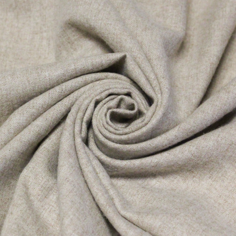 Flanelle de laine - Beige