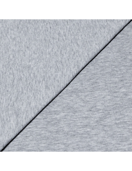 Jersey 100% coton - Gris
