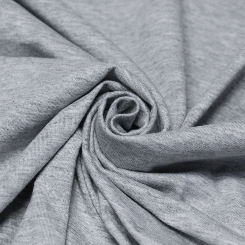 Jersey 100% coton - Gris