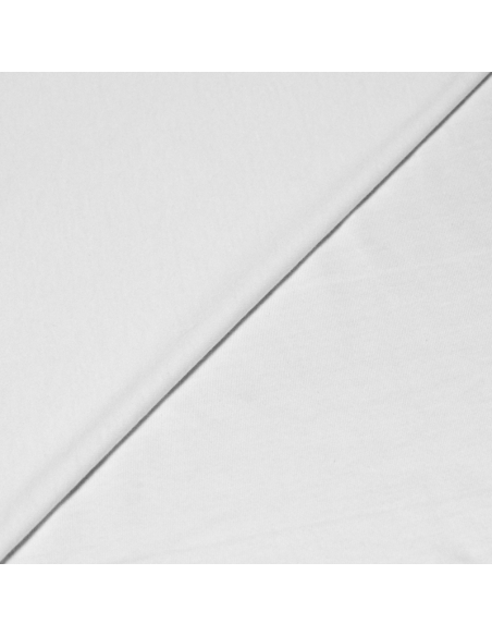 Jersey coton & élasthanne - Blanc optique