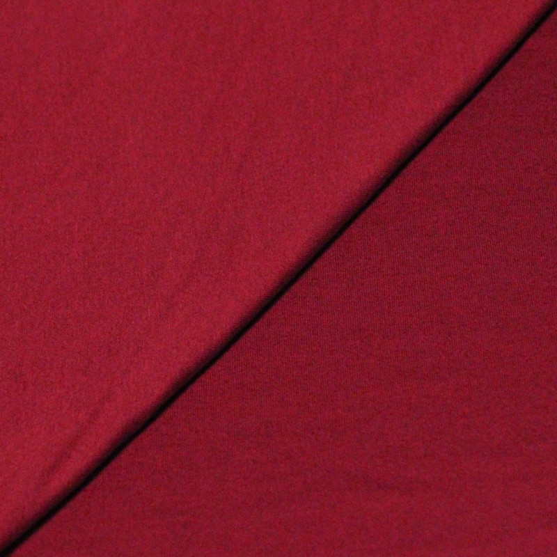Jersey viscose & élasthanne - Bordeaux