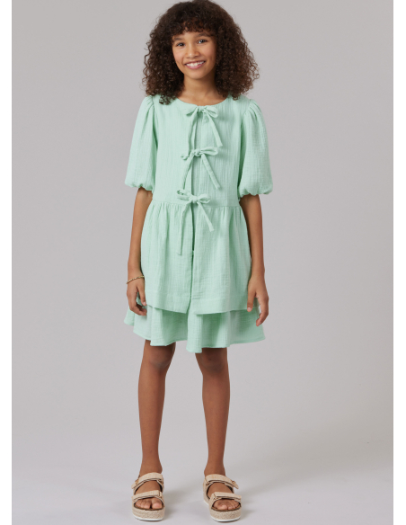 Patron McCall's 8593.A (7-14) - Robe et haut fille