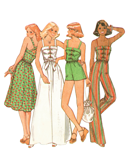 Patron McCall's 8596.R5 (42-50) - Robe ou Jumpsuit à Bretelles