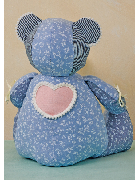 Patron McCall's 8599.OS - Ours en peluche patchwork
