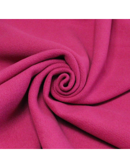 Velours de laine double - Fuchsia