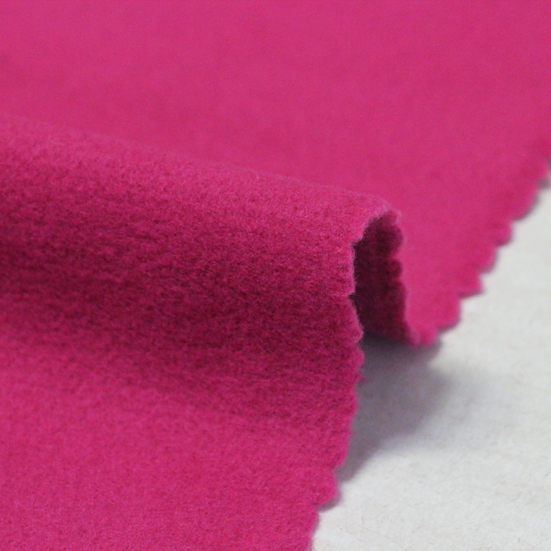 Velours de laine double - Fuchsia