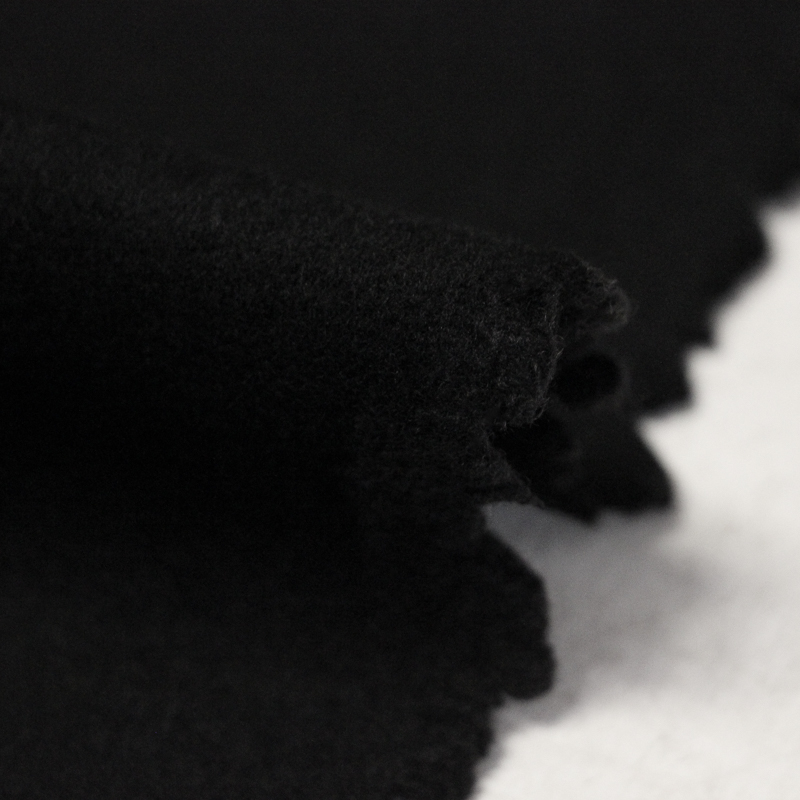 Velours de laine & cachemire - Noir