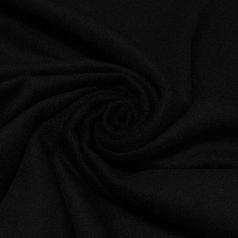 Velours de laine & cachemire - Noir