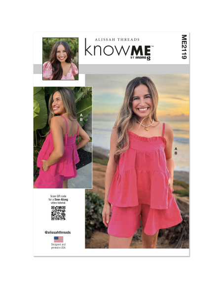 Patron KnowMe 2119.A (34-52) - Top & Shorts