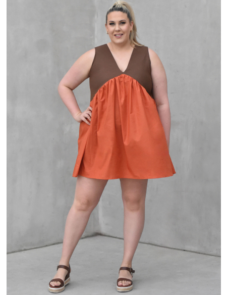 Patron KnowMe 2120.K5 (36-44) - Robe fluide trapèze