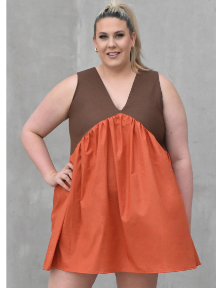 Patron KnowMe 2120.Y5 (46-54) - Robe fluide trapèze