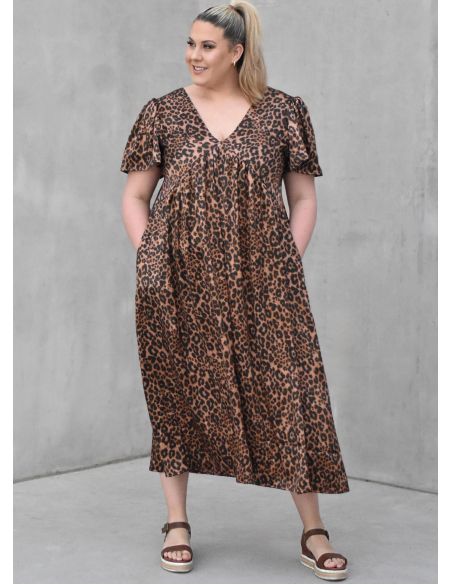 Patron KnowMe 2120.Y5 (46-54) - Robe fluide trapèze