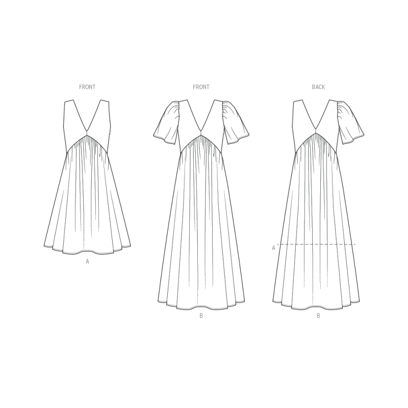 Patron KnowMe 2120.Y5 (46-54) - Robe...