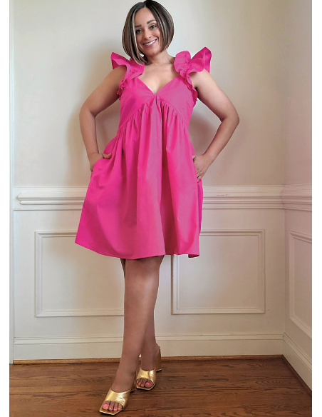 Patron KnowMe 2126.A (36-52) - Robe deux longueurs