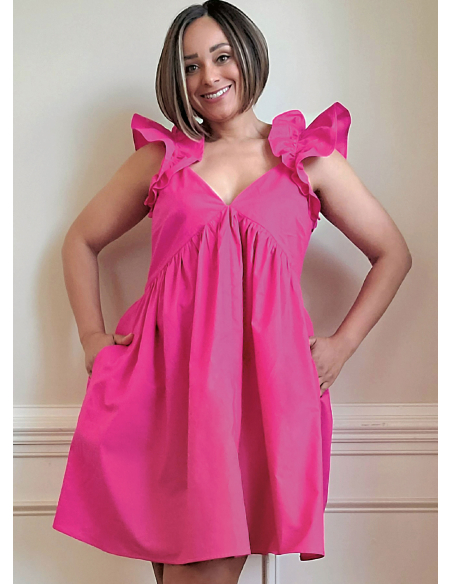 Patron KnowMe 2126.A (36-52) - Robe deux longueurs