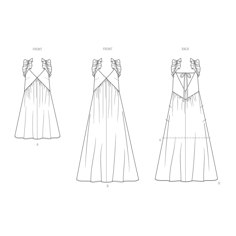 Patron KnowMe 2126.A (36-52) - Robe...