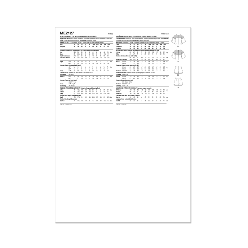 Patron KnowMe 2127.BB (48-56) - Top &...