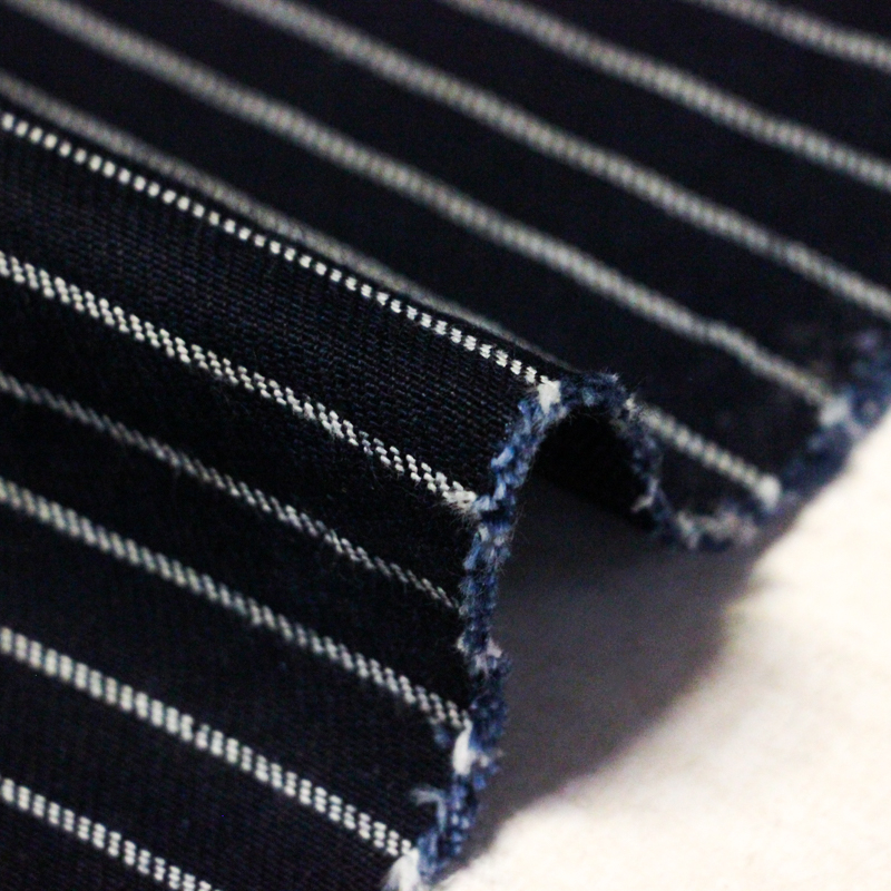 Drill 100% coton - Rayure blanche...