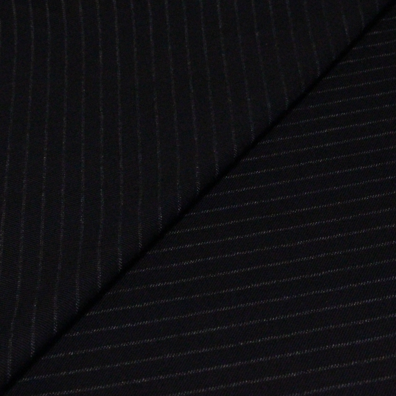 Drill 100% coton - Rayure blanche...